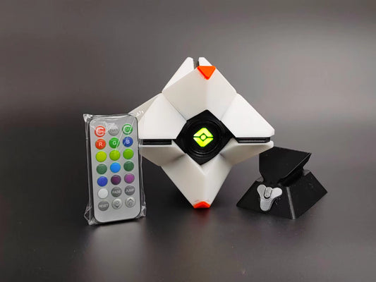 Destiny 2 Ghost Companion LED Chargeable - Color Customizable - Birthday Gift - Kids Bedroom Decoration - Gamer Room Decor