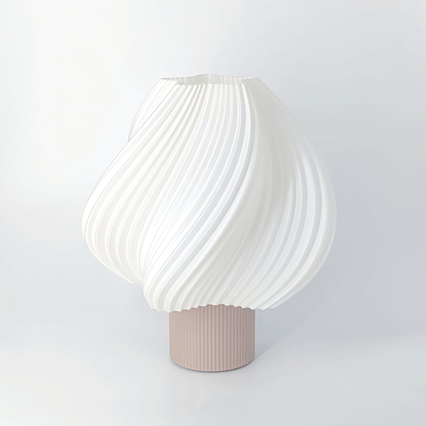 Soft Serve Lamp Portable,SOFT SERVE LAMP, wavy lamp, ice cream lamp, home decor,table lamp,lamp