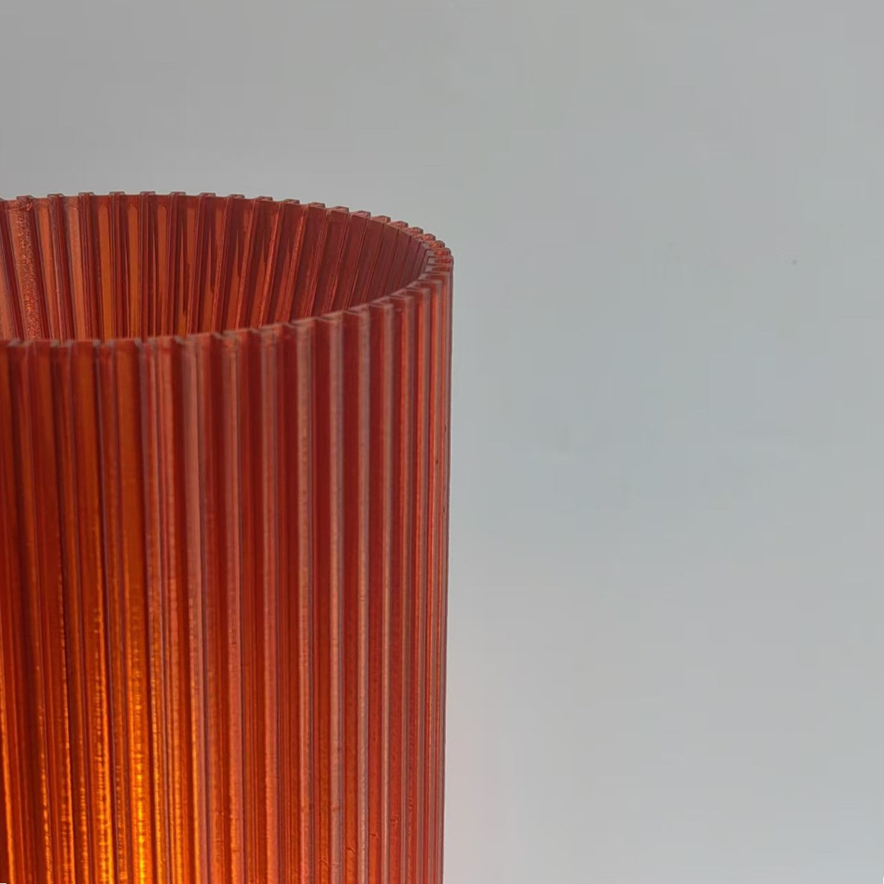 Mid-Century Modern Rocket Lamp - Warm, Cozy Desk Lamp for Dorms and Bedrooms - Wavy Lamp -Perfect Gift Idea | Unique Design Lamp