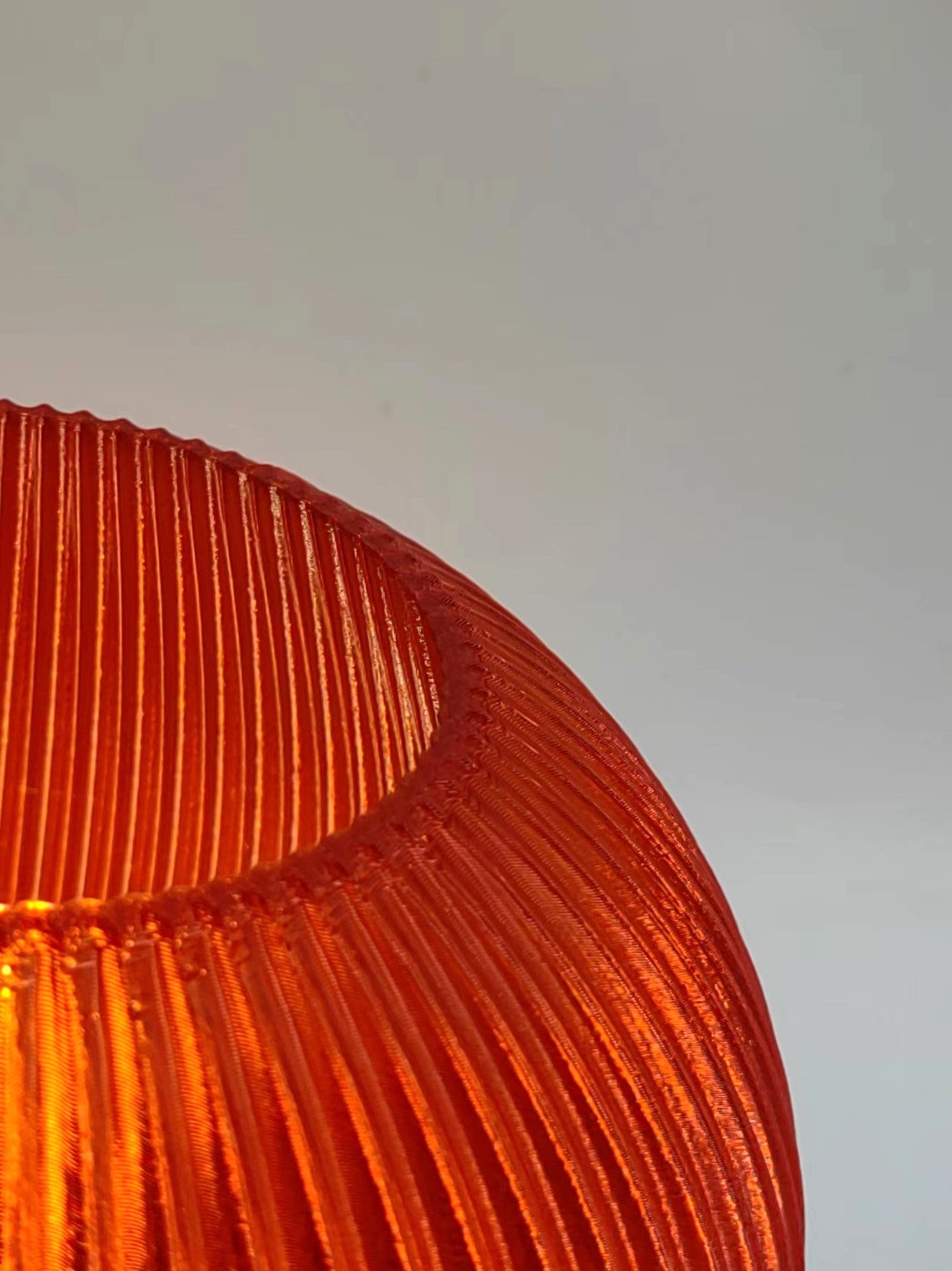 Amber Table Lamp - Mushroom Lamp - Desk Lamp