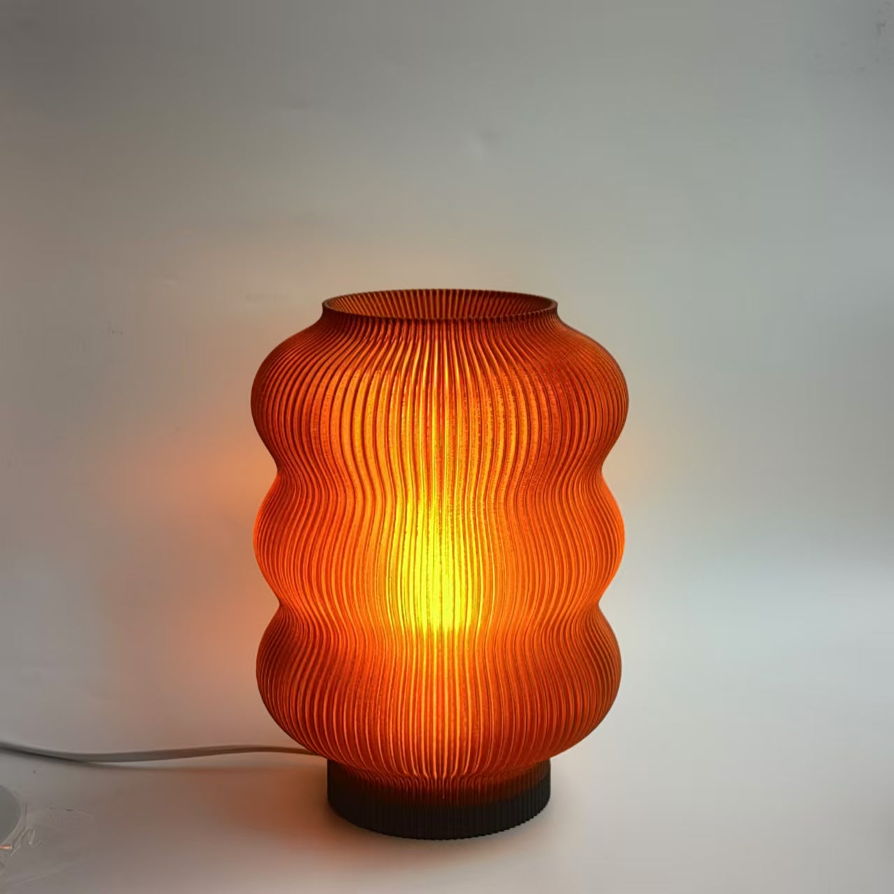 Elegant Eco Table Lamp – Sustainable Mood Lighting – Soft Glow Bedside Light – Perfect Housewarming Gift