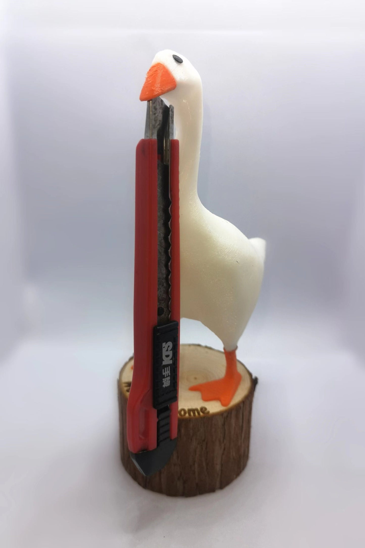 Untitled Goose Key Holder Magnetic Holder With Base | Housewarming Gift (3D Printed)