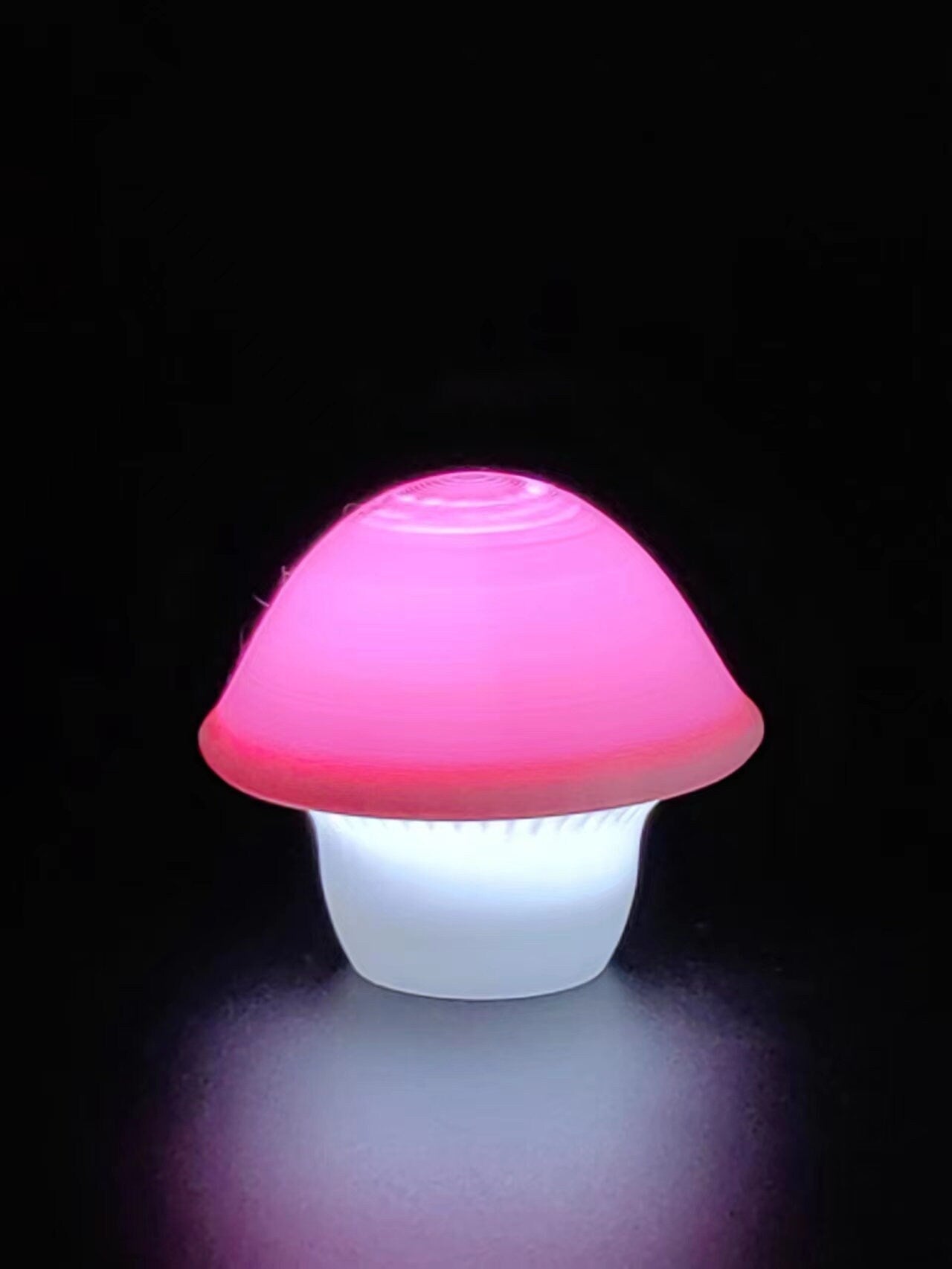 Mushroom - 3D Printed Accent Lamp - Mushroom Lamp - Many Color Options - Mood Lighting
