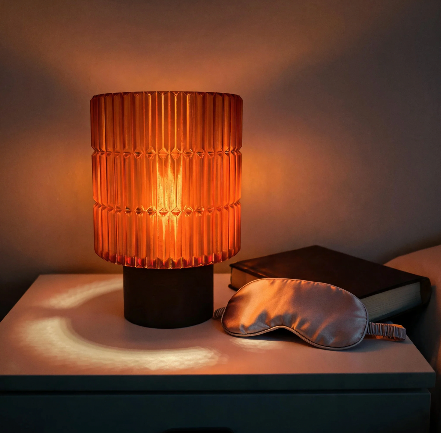 Vintage Sunset Table Lamp — Warm Ambient Light