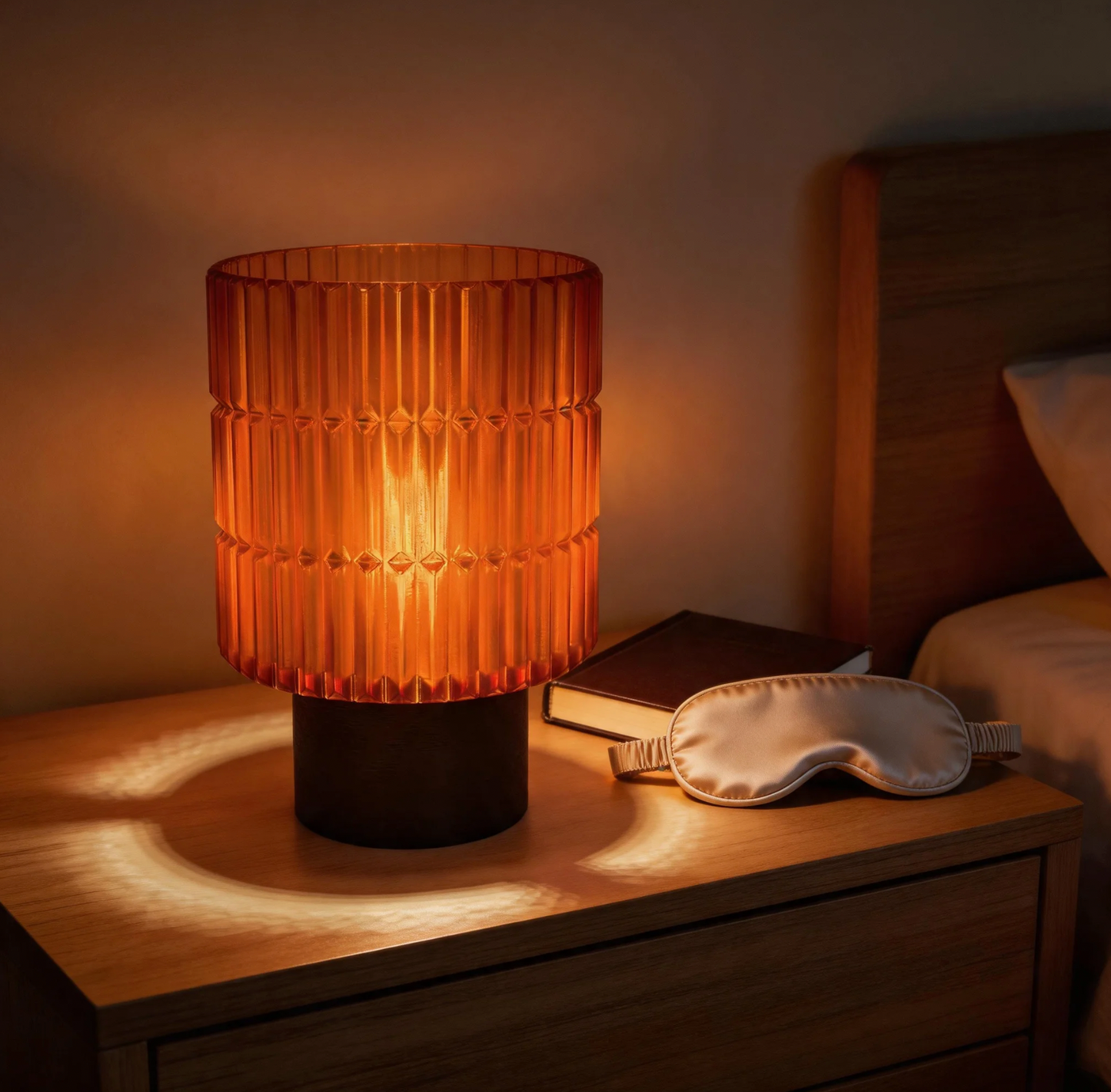 Vintage Sunset Table Lamp — Warm Ambient Light