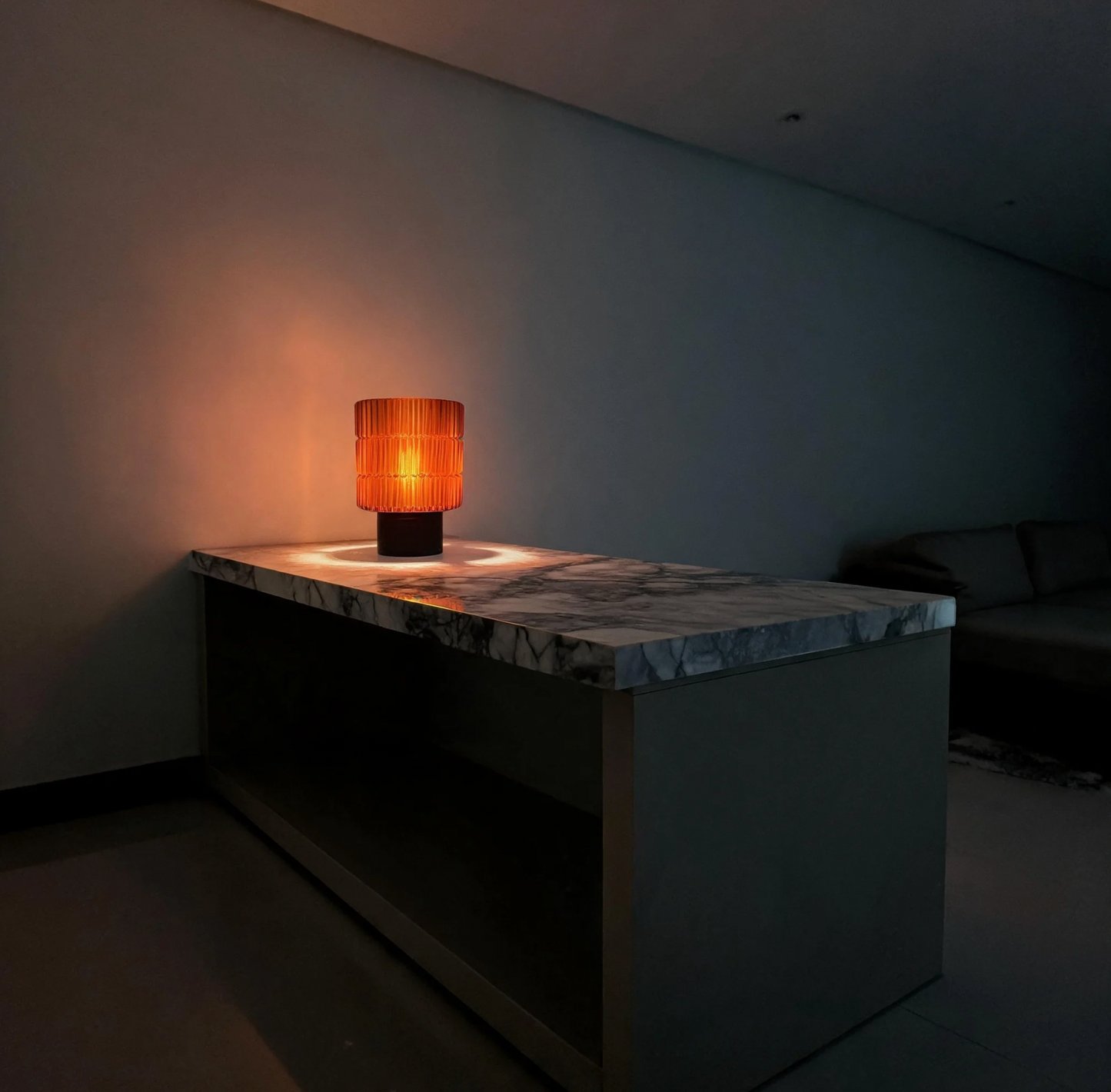 Vintage Sunset Table Lamp — Warm Ambient Light