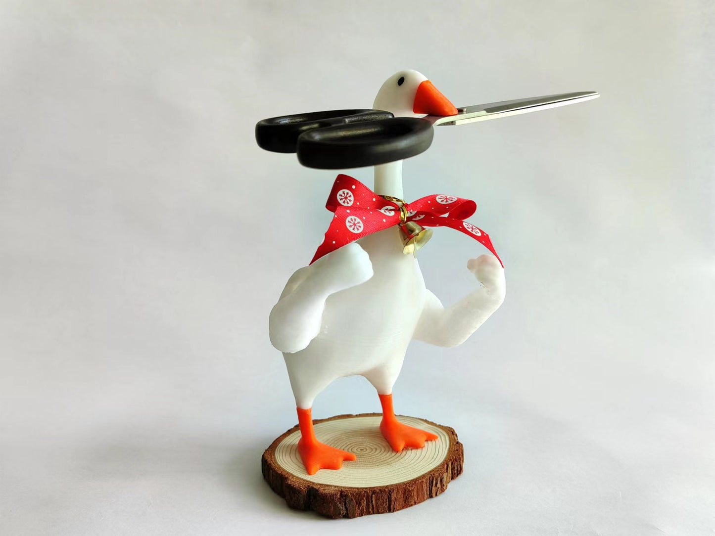 Boxing Goose_Untitled Goose Key Holder Magnetic_Tool Holder Magnetic_ Home Miniature Decoration_ Customizable Gift (3D Printed)
