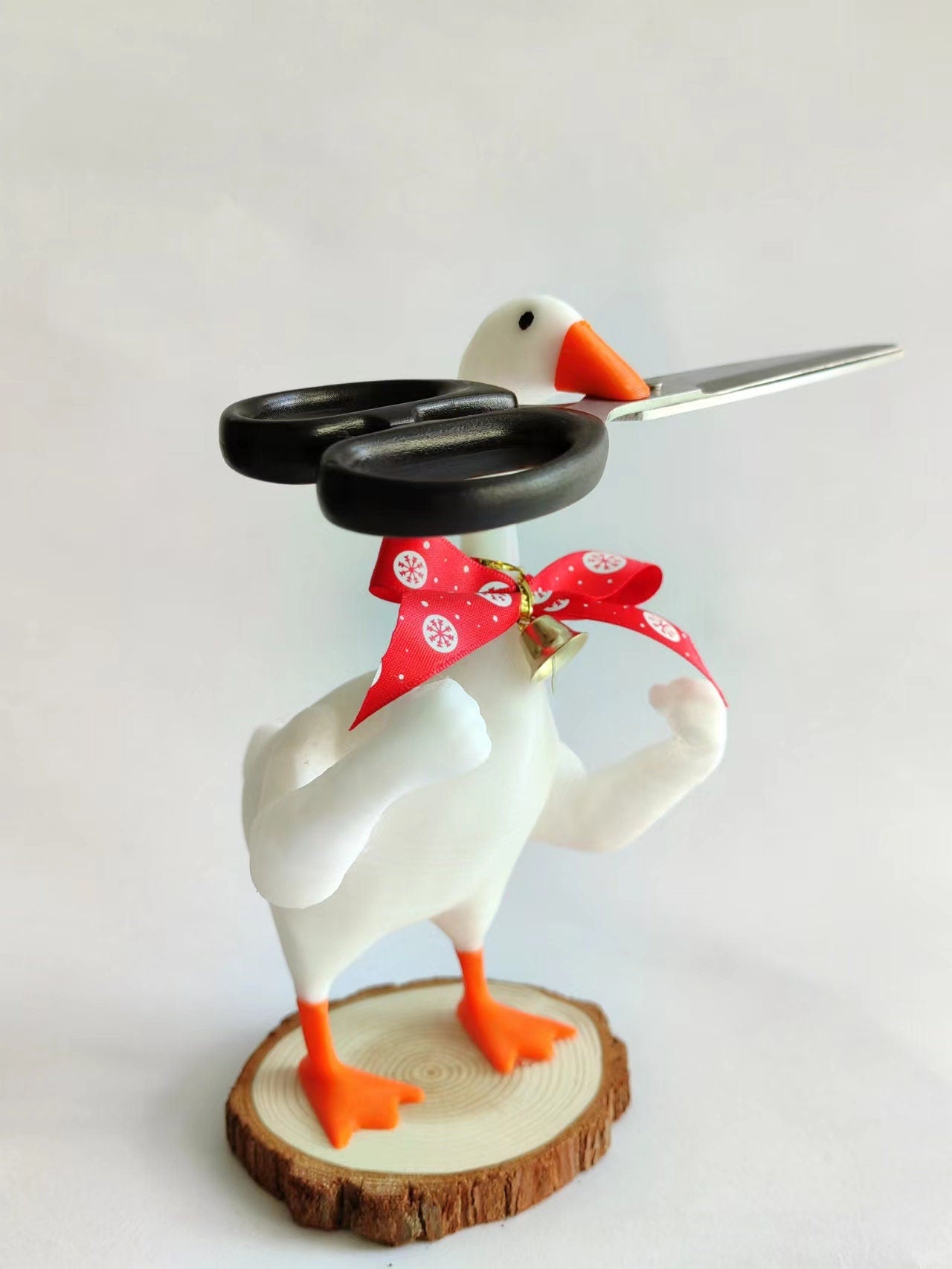 Boxing Goose_Untitled Goose Key Holder Magnetic_Tool Holder Magnetic_ Home Miniature Decoration_ Customizable Gift (3D Printed)