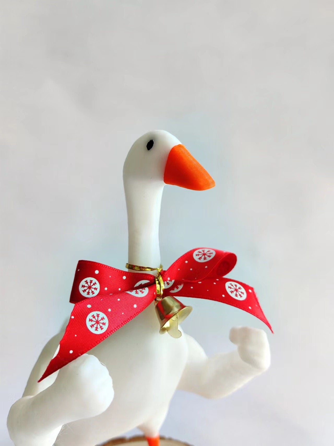 Boxing Goose_Untitled Goose Key Holder Magnetic_Tool Holder Magnetic_ Home Miniature Decoration_ Customizable Gift (3D Printed)