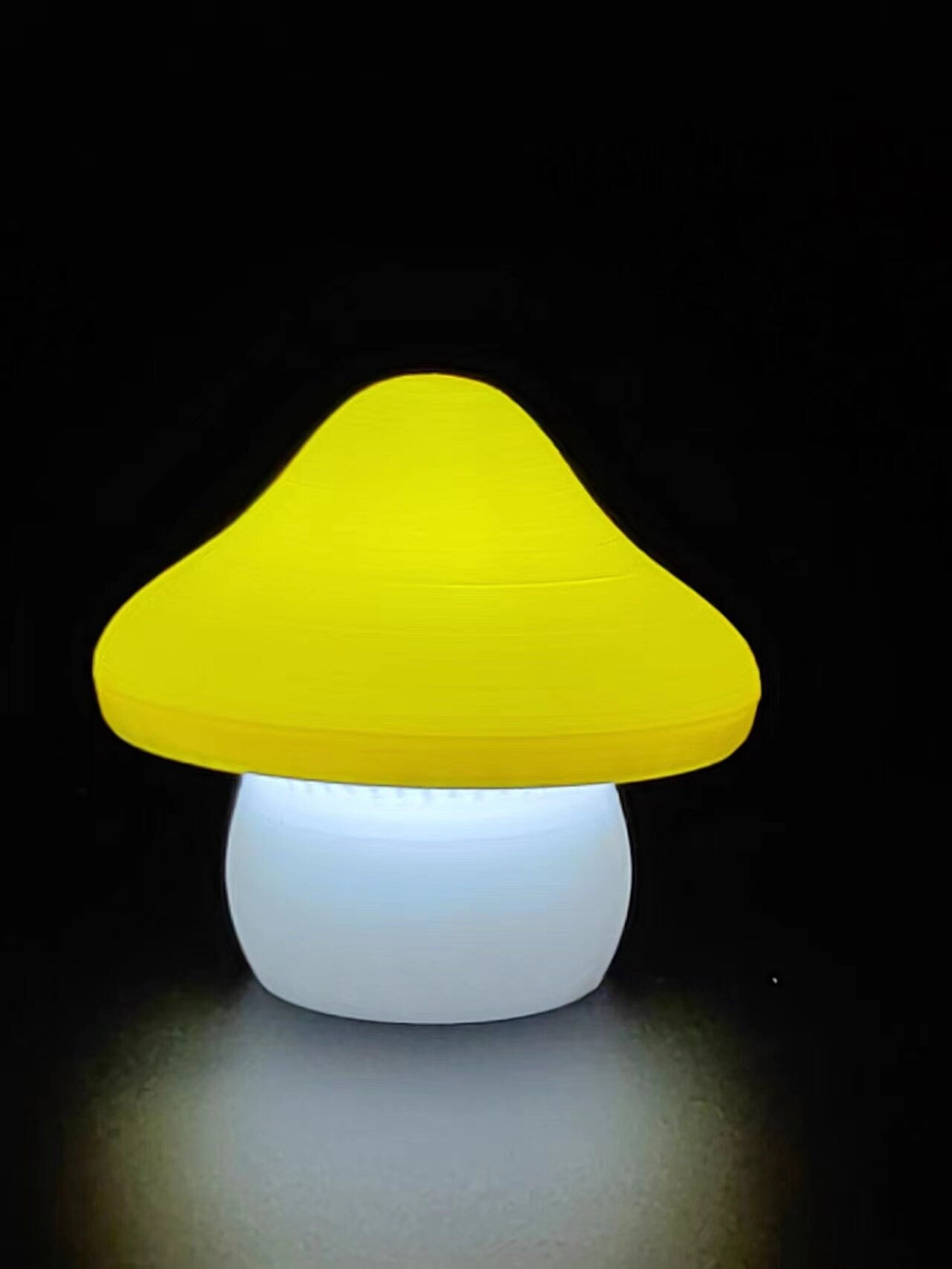 Mushroom - 3D Printed Accent Lamp - Mushroom Lamp - Many Color Options - Mood Lighting